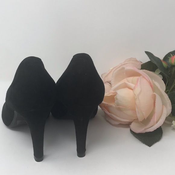 EasySpirit Women’s Heel’s Shoes Suede Black W - Picture 3 of 8